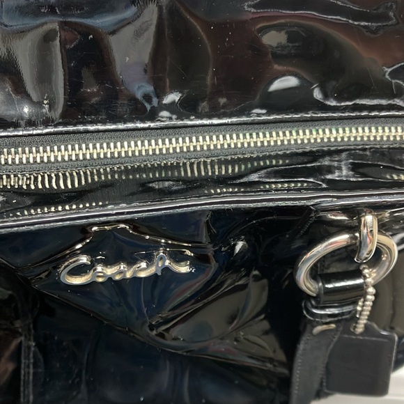 ✨Coach pattern leather varnish 15 x 9 x 4 - Picture 12 of 14